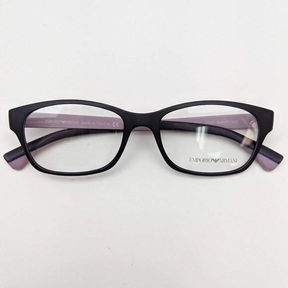 🕶️Emporio Armani EA3017 5130 Eyeglasses 50/17 145 /KAI536🕶️ - Picture 1 of 6